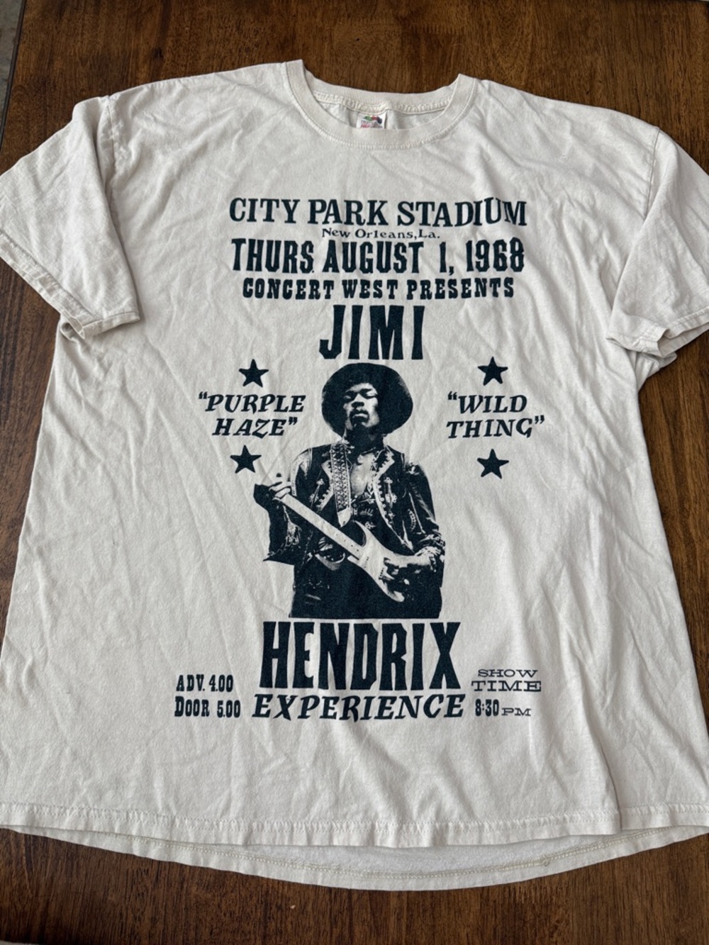 Jimi Hendrix Experience Concert T shirt